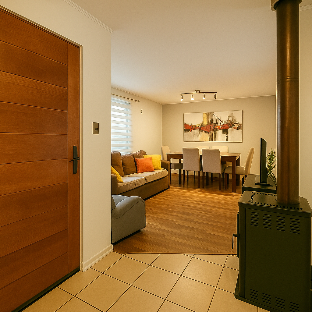 Casa en Altos del Maipo, Temuco | 3D 2B, Patio grande y Terraza techada 6 Se vende Casa en Altos del Maipo, calle El Corral 02189, Temuco